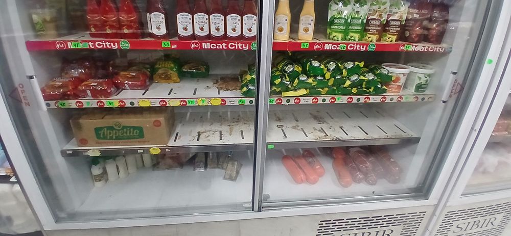 Vitrina muzlatkich 6 oy ishlagan