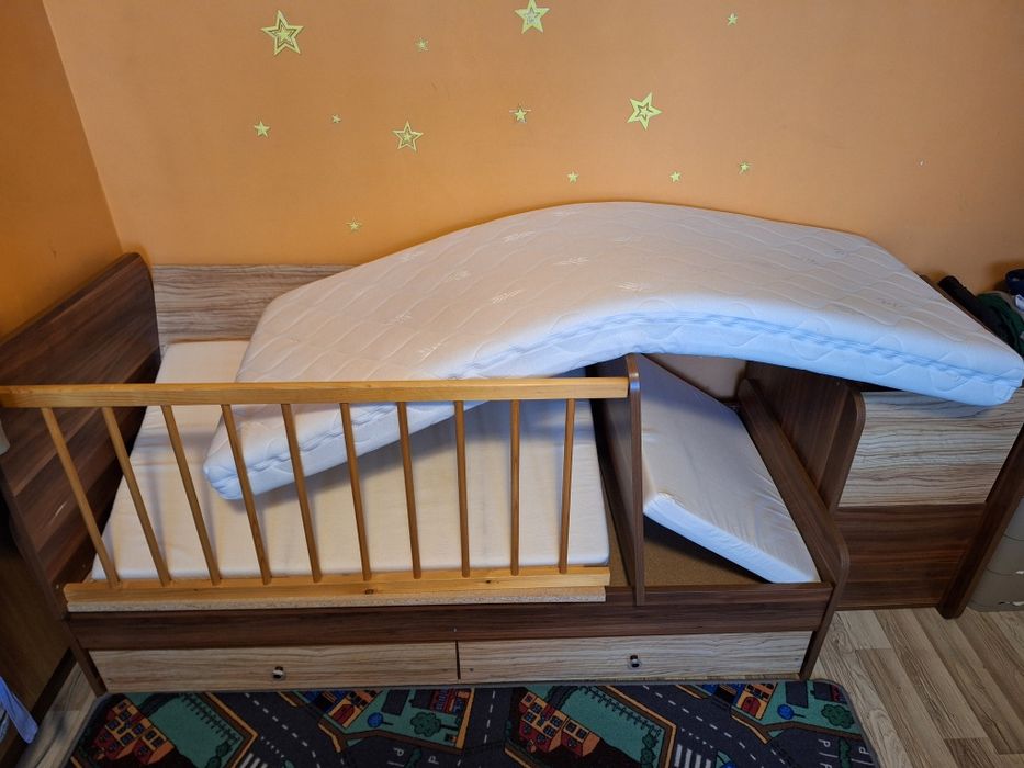 Детско легло/ кошара 3 в 1