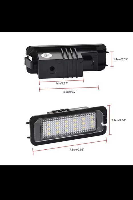 Vw Passat B7 led număr dedicat