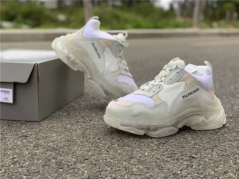 Balenciaga Triple S - White/Dark Grey/Black