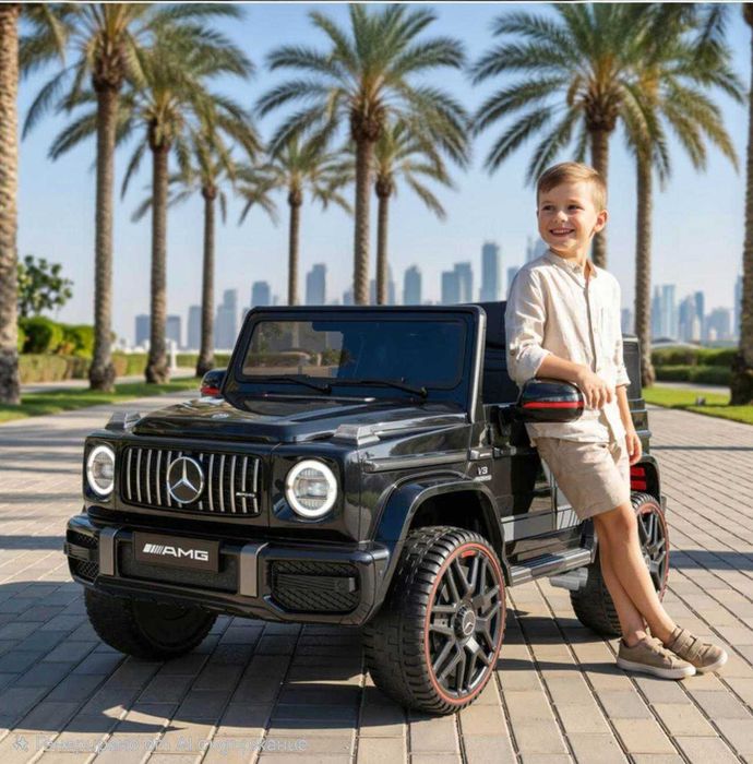 Акумулаторен джип Mercedes G 63 AMG 4X4 Premium 12V/9Ah,120W