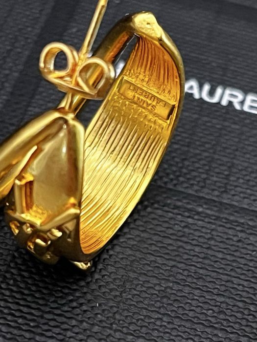 Гривна обеци Yves Saint Laurent