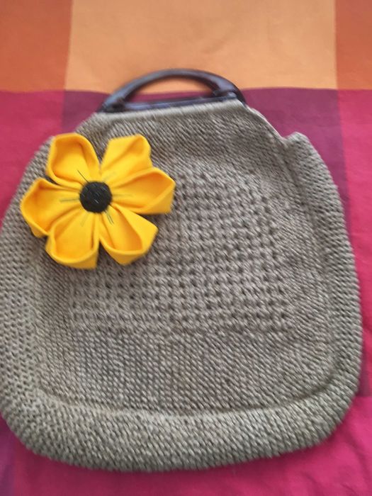 Продавам чанта от екологичен материал /коноп/ - 20 лева