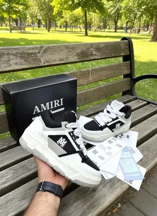 Amiri MA-1 Sneaker "White/Black"