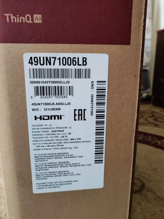 LG49 smart Indanezyaniki