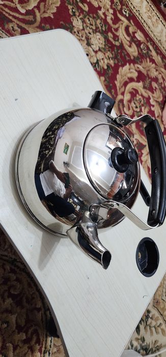 Электрический чайник СССР ЛАТУНЬ