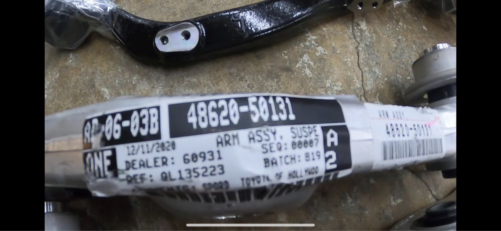 Lexus LS 600h окачване