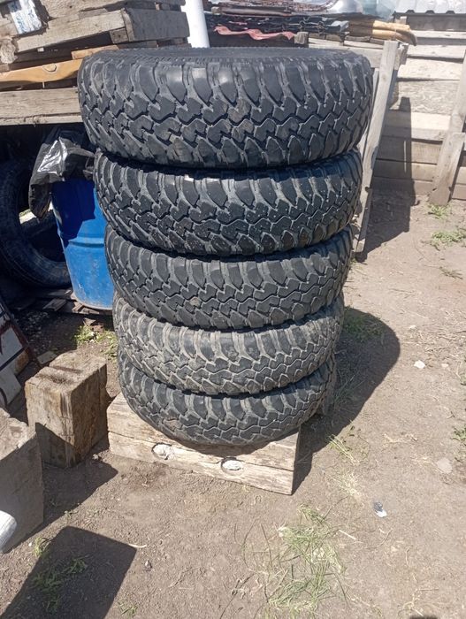 Летние шины в количестве 5штук