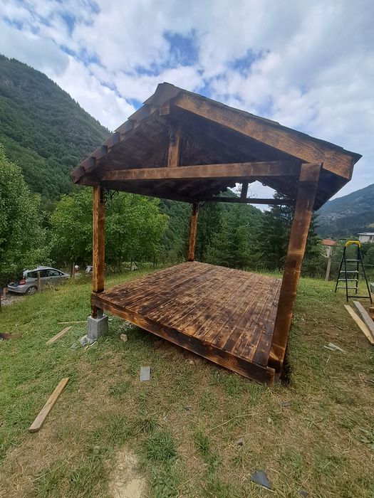 Беседки, веранди и всичко от дърво