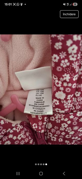 Salopeta de zapada copii