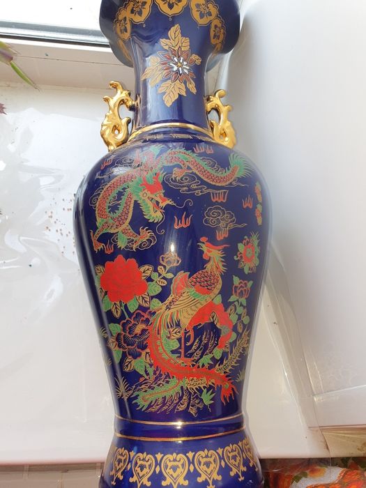 Ваза      кобальт