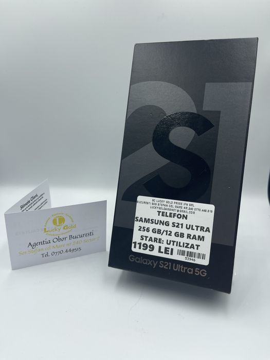 Samsung S21 Ultra 256Gb / 12Gb RAM FACTURA/GARANTIE #53946