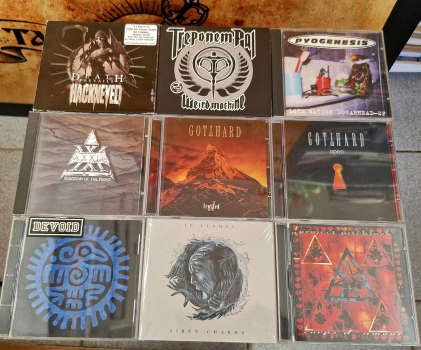 Оригинални Компакт Дискове - CD - Rock - Metal - Обява 1 - 07.01.26