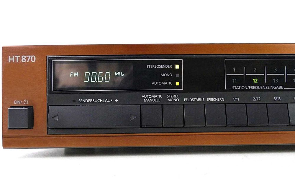 Tuner TELEFUNKEN HT870, 3 lungimi unda, preselectare 20 posturi, NOU