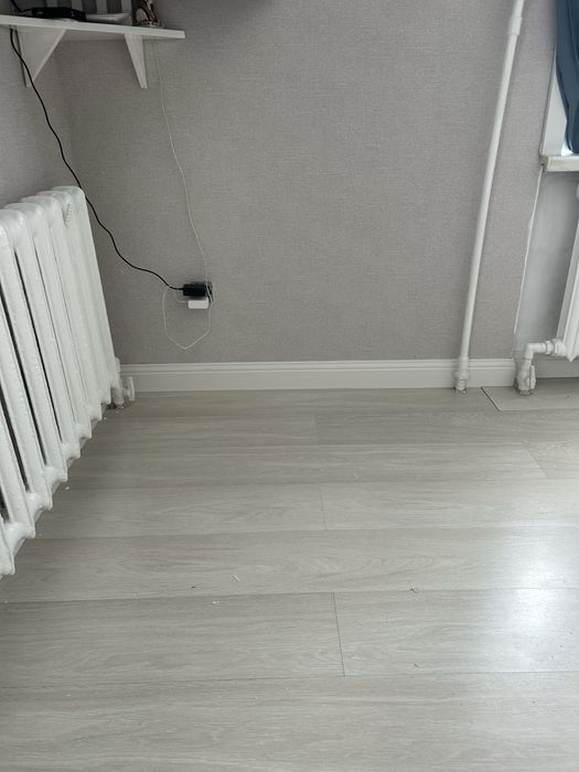 Установка плинтуса