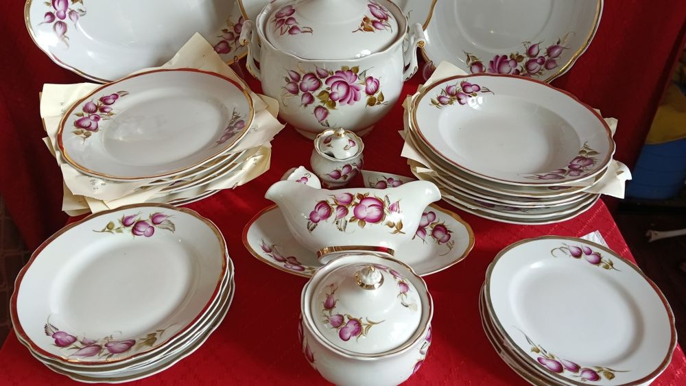 Столовый советский сервиз Коростень