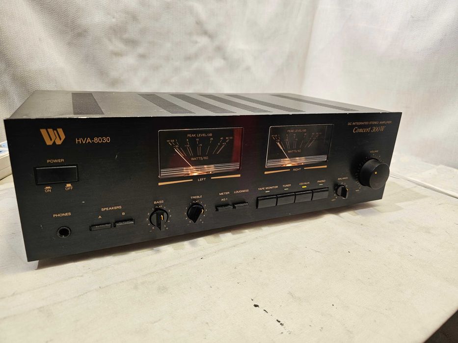Statie Wangine HVA-8030 Concert 300W VU metter vintage