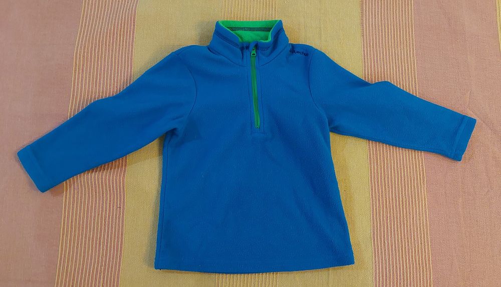 Combinezon iarna, Tex, 86cm și fleece Decathlon 90-98cm
