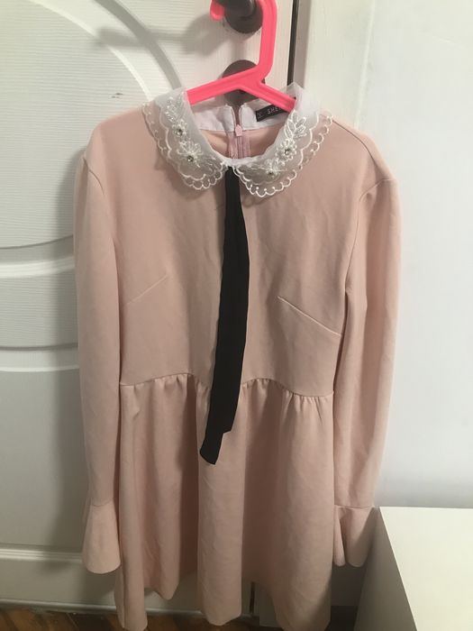 Рокля размер S с якичка и панделка