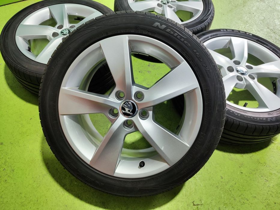 16 5x100 Skoda Vw Polo лети джанти 5х100