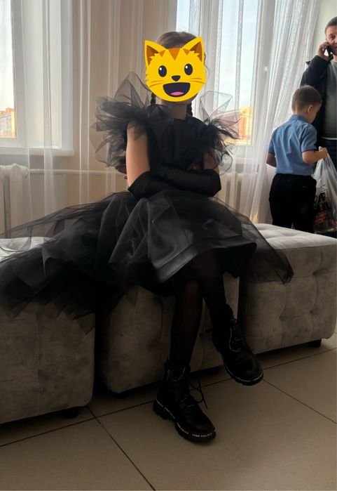 Платье Венсдей девочке