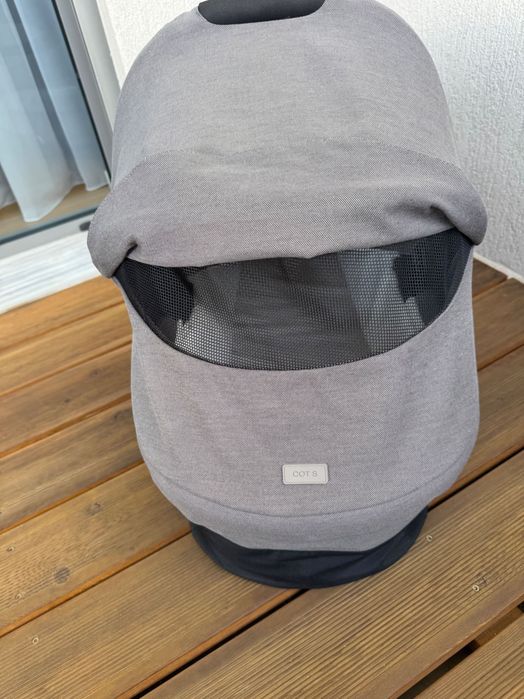 Landou Cybex Cot S Gri + adaptori
