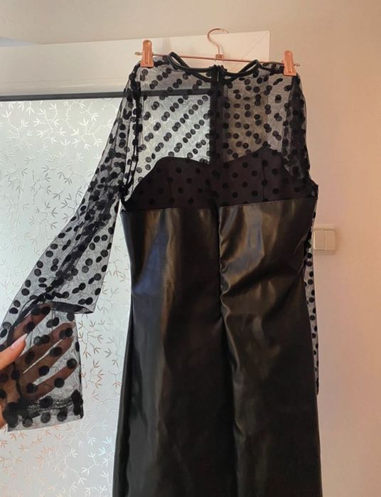 Rochie de piele mulata