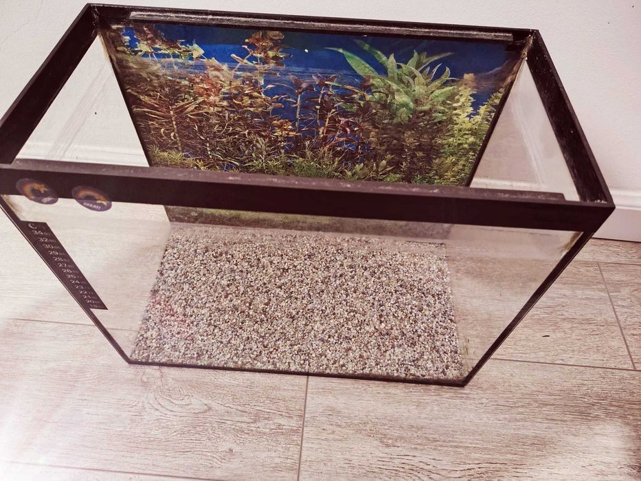 Acvariu pesti cu capac si pompa