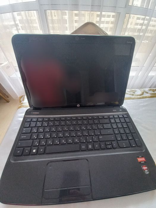 Ноутбук HP pavilion, черный