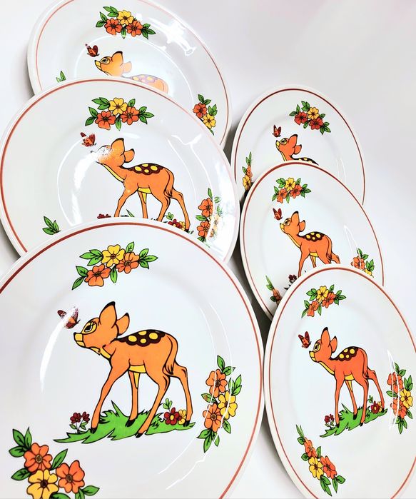 Набор тарелок СССР. Фарфор