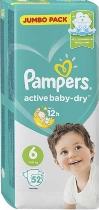 Pampers active baby dry 6