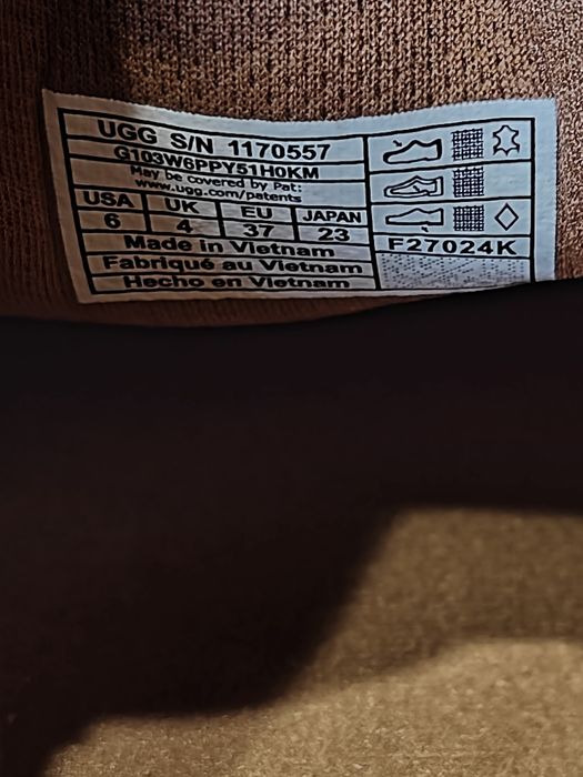 Adidași UGG Taelan Slip originali Piele Naturală top