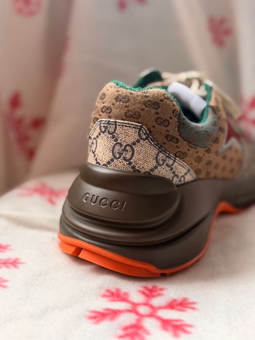 Adidasi Gucci Rhyton Premium Sneakers