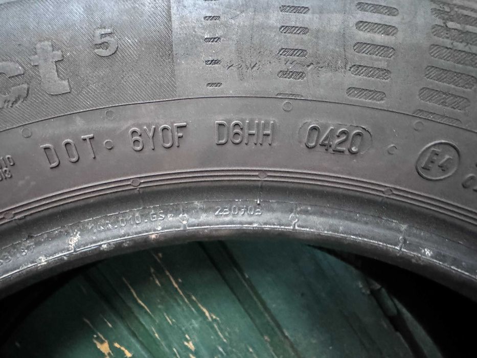 Vand Anvelope vara Continental ContiEcoContact 5 si 6 DOT 2018x2, 2020, 2021; 205/55 R16 91V