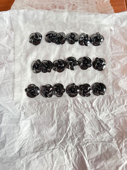 Метални копчета роза