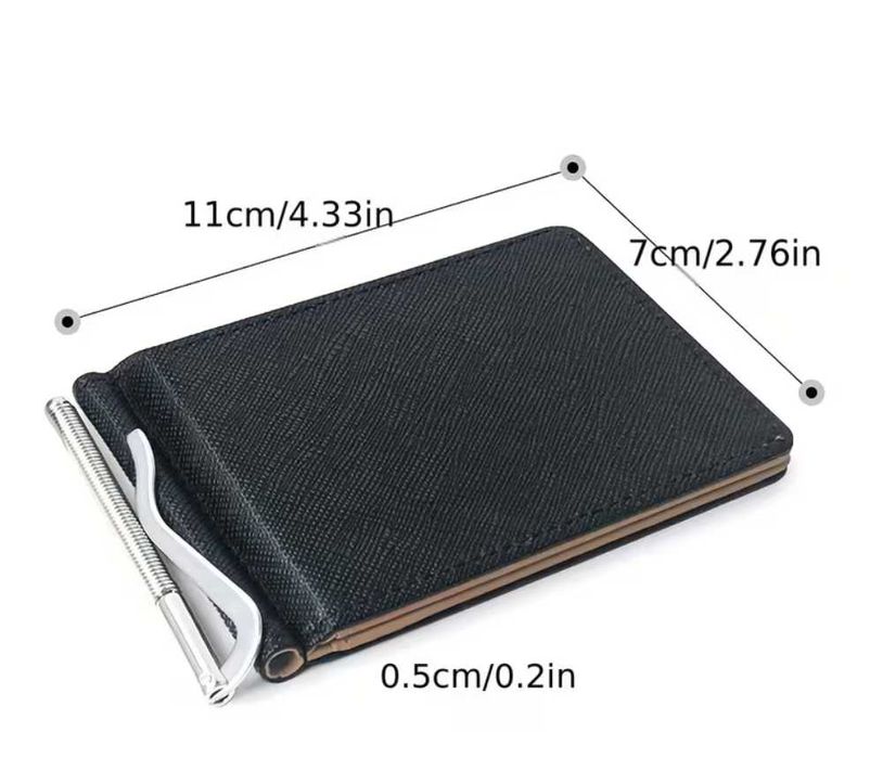 Portofel portcard slim cu clip