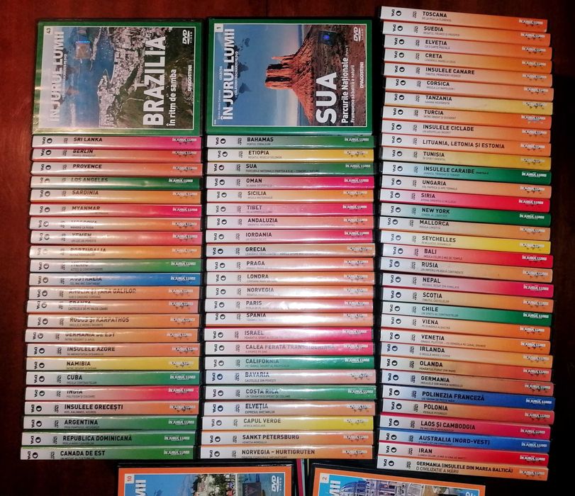 DVD FILME Documentare DeAgostini Călătorii fascinante În jurul lumii