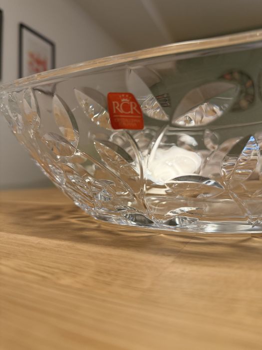 Кристална купа за плодове в оригинален кашон