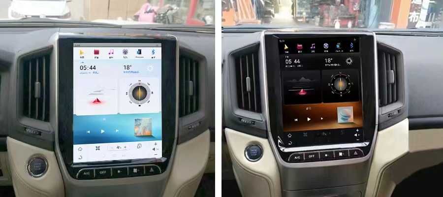 Toyota Land Cruiser 200, 2017-2019 - вертикална навигация 12.1",9840