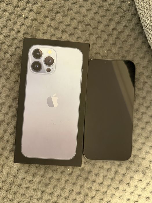 iPhone 13 pro max Sierra Blue 128 gb cutie impecabil