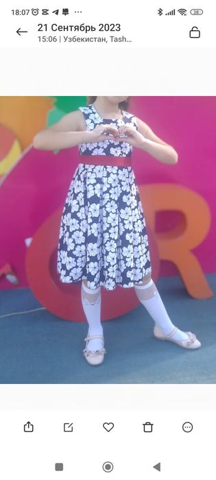 Платье на 8-10 лет