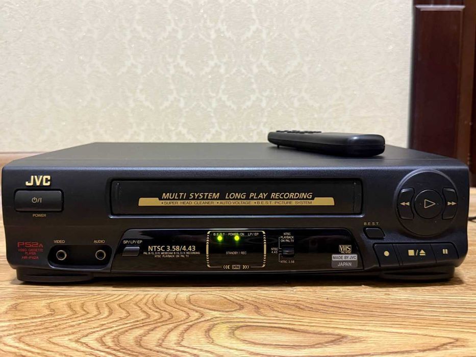 Видеомагнитофон JVC HR-P52A. Made In Japan! [Новый]