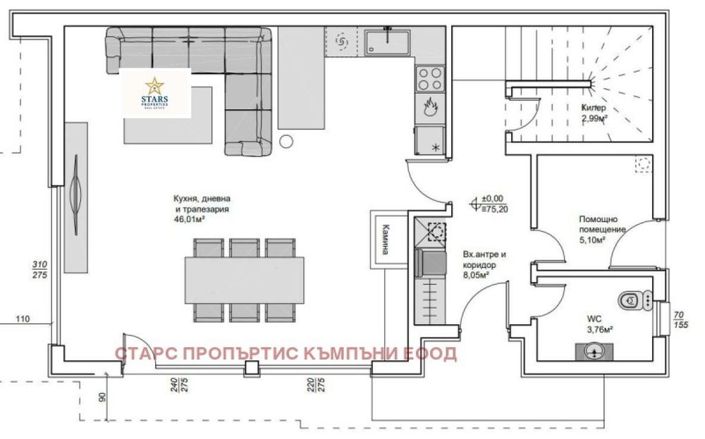 Продажба Къща гр. Варна - к.к. Св.Св. Константин и Елена 186m²