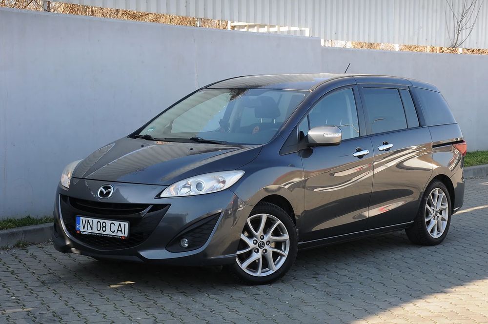 Mazda 5 7 locuri 2014 1.8i 116 CP E5 6 trepte AC/Clima, Unic Proprietar RO
