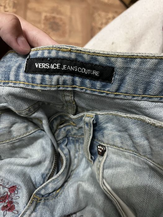 Джинсы версачи кутюр