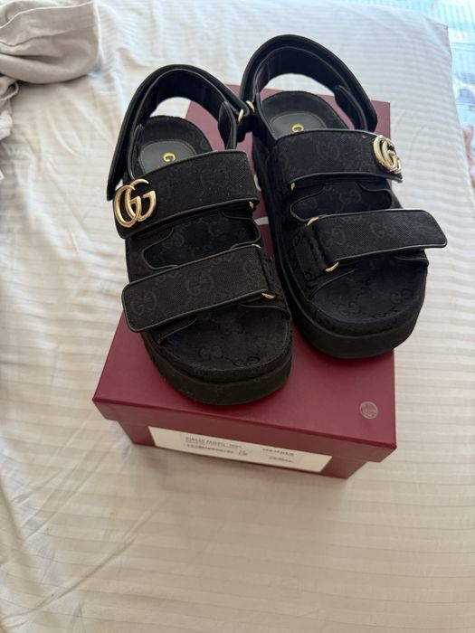 GUCCI сандали canvas 37 оригинални