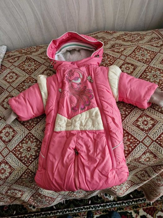 Детский зимний комбинезон для новорожденных