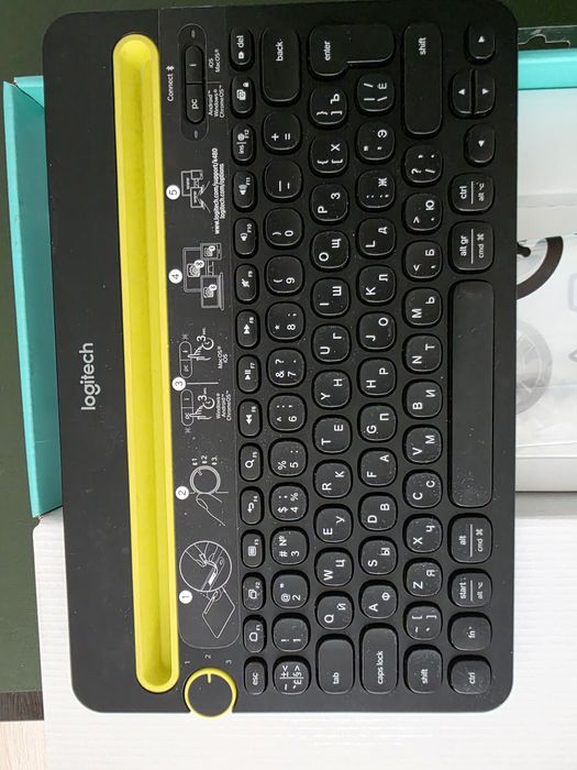 Logitech К480 (Bluetooth клавиатура) идеально для планшета и телефона