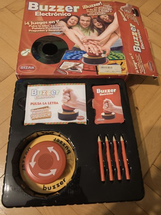 Buzzer Electronico trivia game ES. NOU, nefolosit