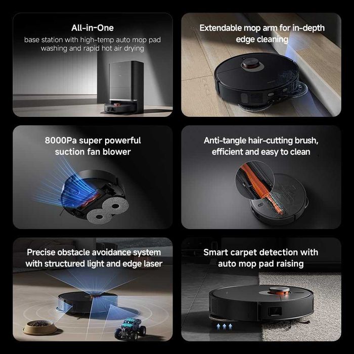 Прахосмукачка робот XIAOMI Robot Vacuum X20 Max